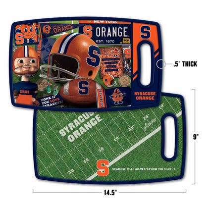 Syracuse Orange Retro Series Cutting Board Alt 1