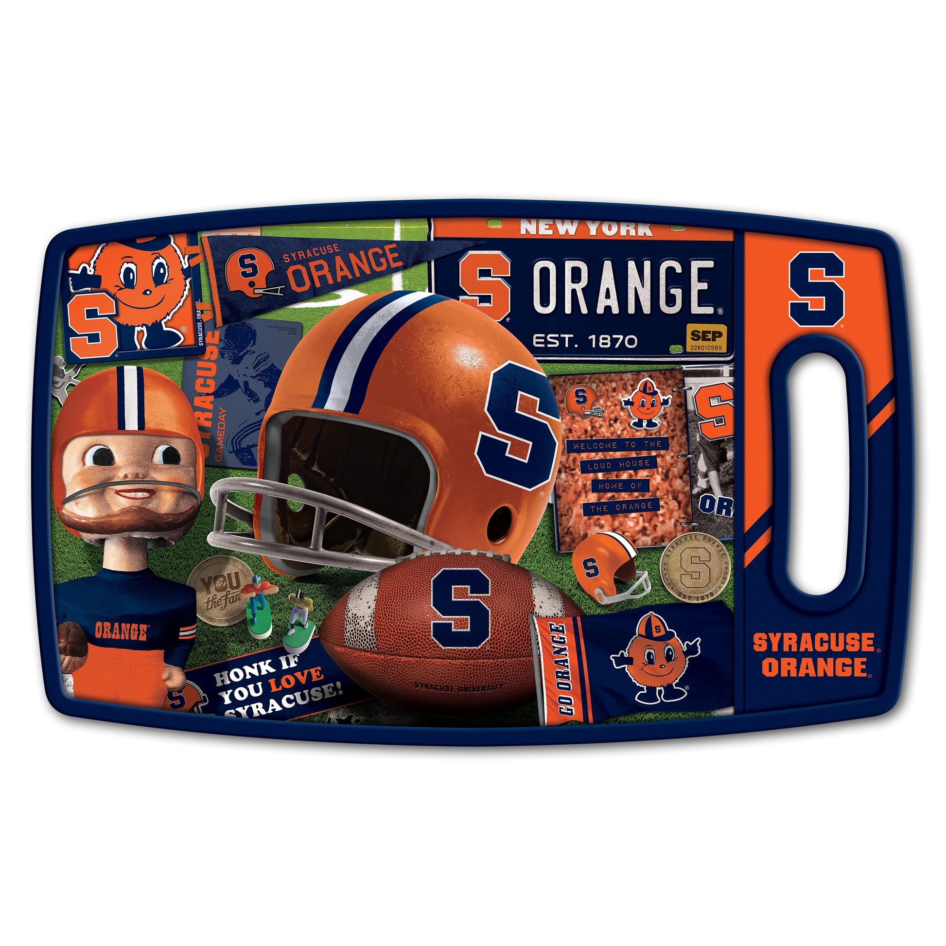 Syracuse Orange Retro Series Cutting Board