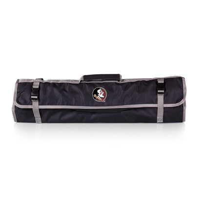 Florida State Seminoles - 3-Piece BBQ Tote & Grill Set