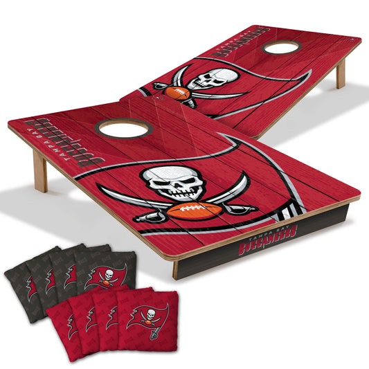 NFL Tampa Bay Buccaneers 2' X 3' All-Wood Cornhole Set-main