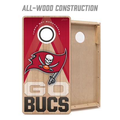 NFL Tampa Bay Buccaneers 2' x 4' Slogan Series Cornhole