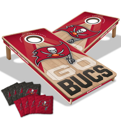 NFL Tampa Bay Buccaneers 2' x 4' Slogan Series Cornhole