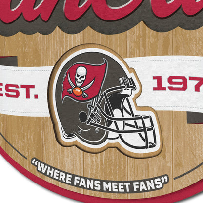 Tampa Bay Buccaneers Fan Cave Wall Art Alt 3