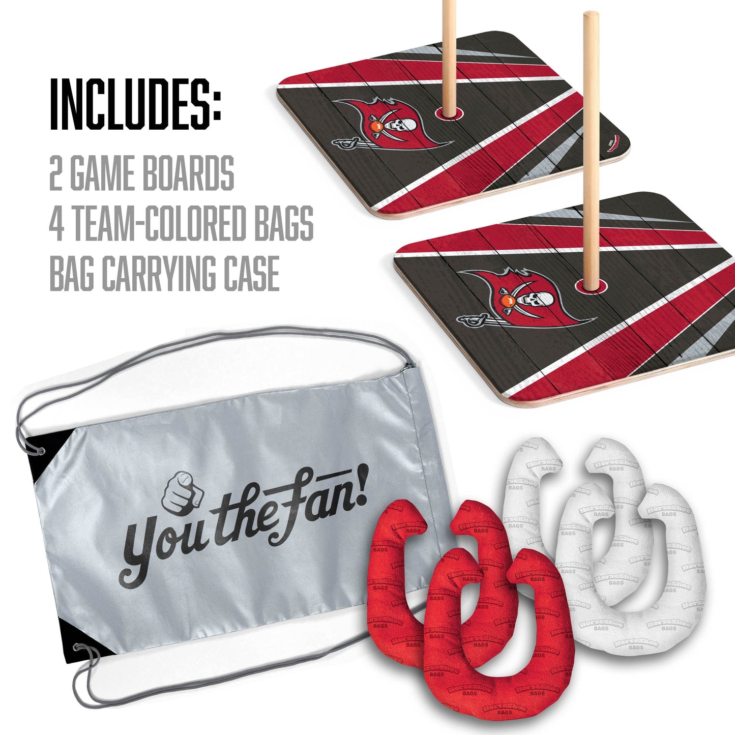 NFL Tampa Bay Buccaneers Horseshoe Bag Game
