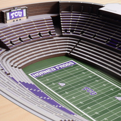 NCAA TCU Horned Frogs 25-Layer StadiumView Wallart