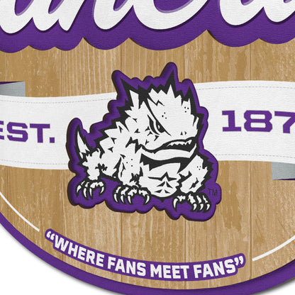 TCU Horned Frogs Fan Cave Sign Alt 3