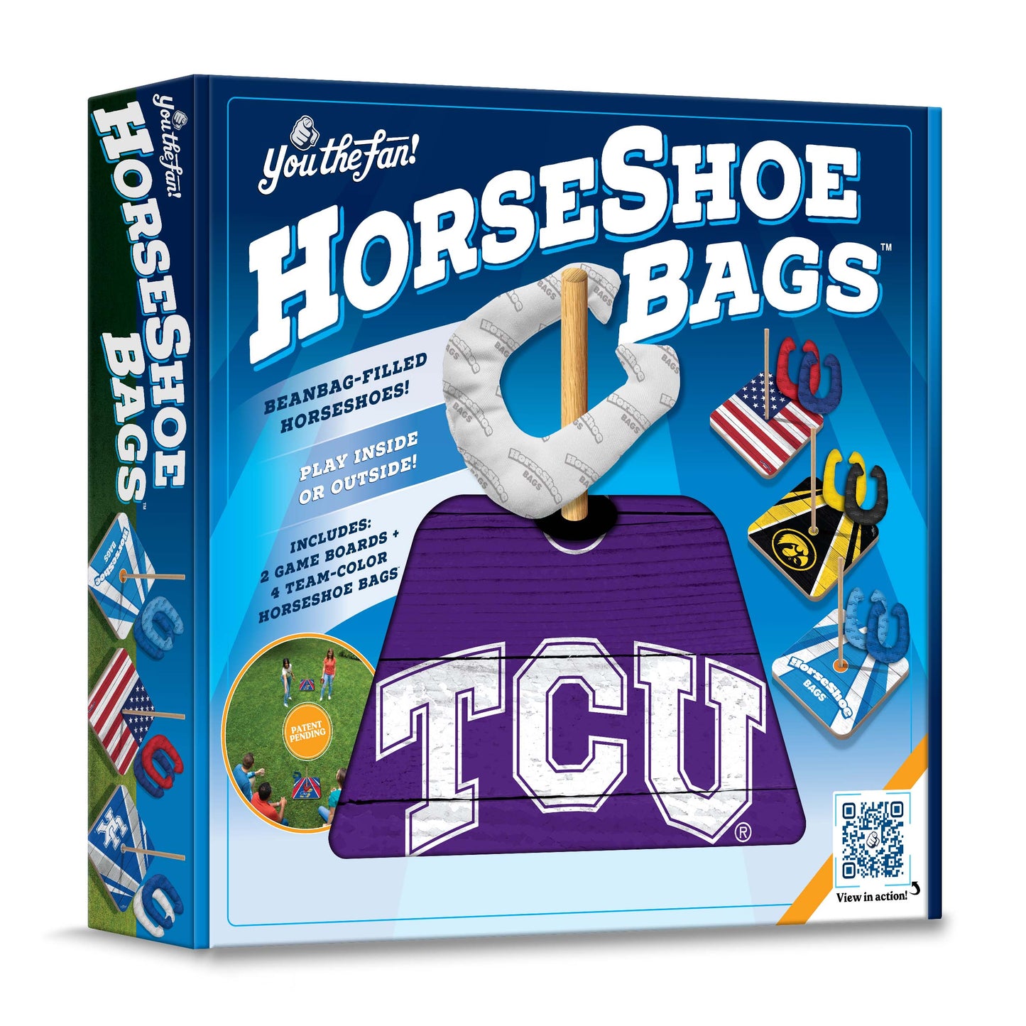 NCAA TCU Horned Frogs Horseshoe Bag Game