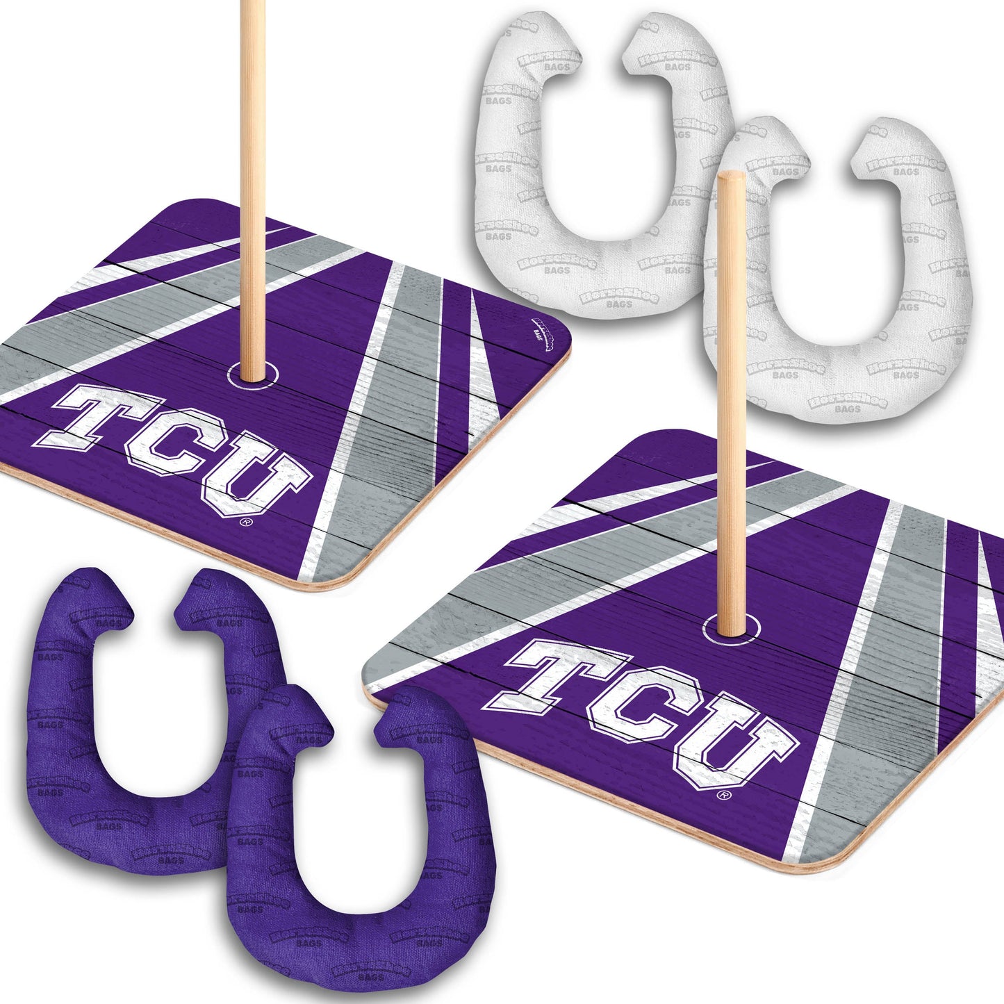 NCAA TCU Horned Frogs Horseshoe Bag Game