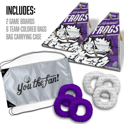 NCAA TCU Horned Frogs Ringbag Outdoor Game