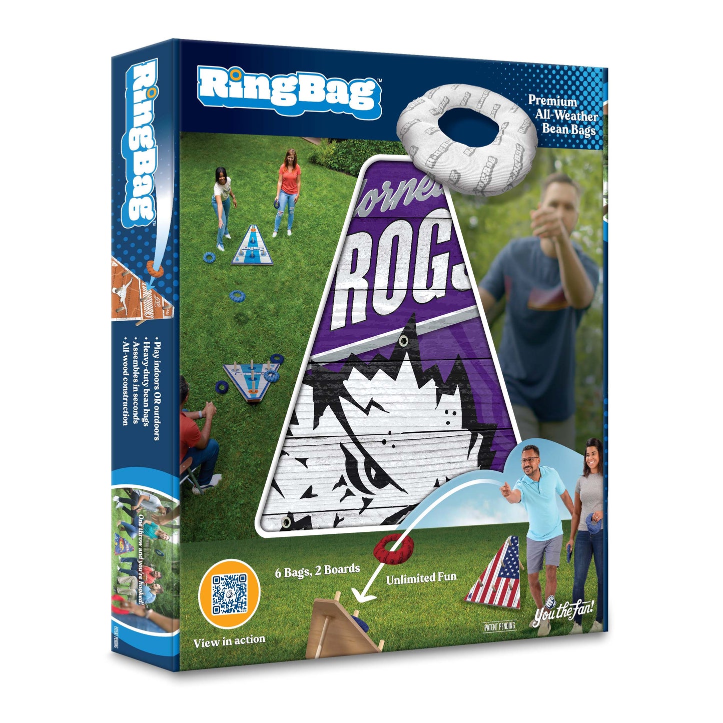 NCAA TCU Horned Frogs Ringbag Outdoor Game