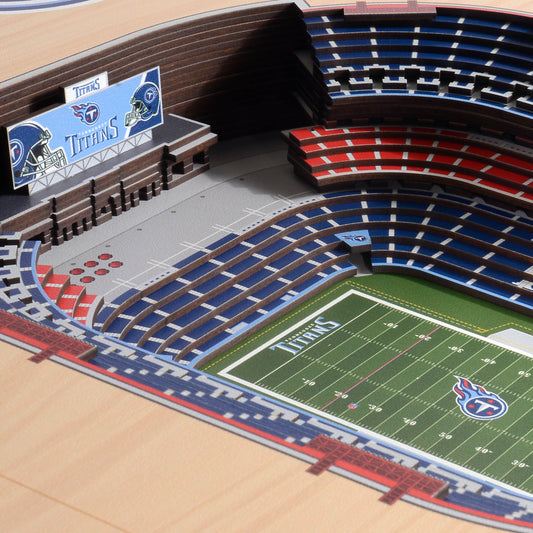 NFL Tennessee Titans 25-Layer StadiumView Wallart