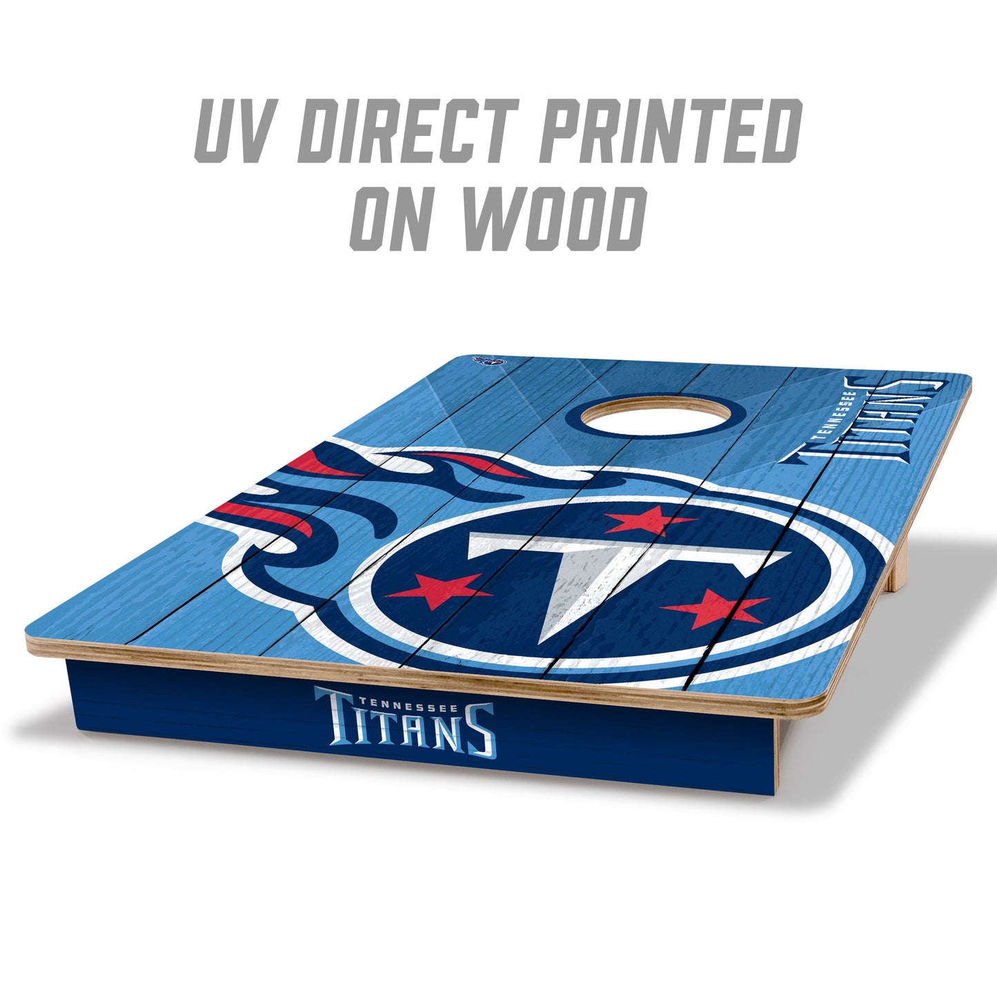 NFL Tennessee Titans 2' X 3' All-Wood Cornhole Set - Alt 1