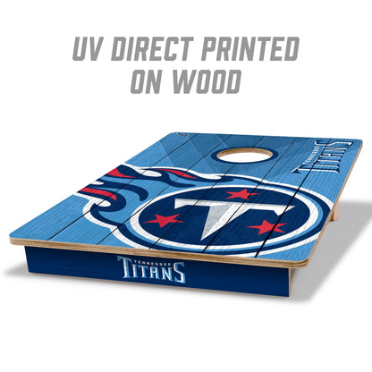 NFL Tennessee Titans 2' X 3' All-Wood Cornhole Set - Alt 1