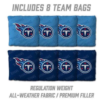 NFL Tennessee Titans 2' X 3' All-Wood Cornhole Set - Alt 3