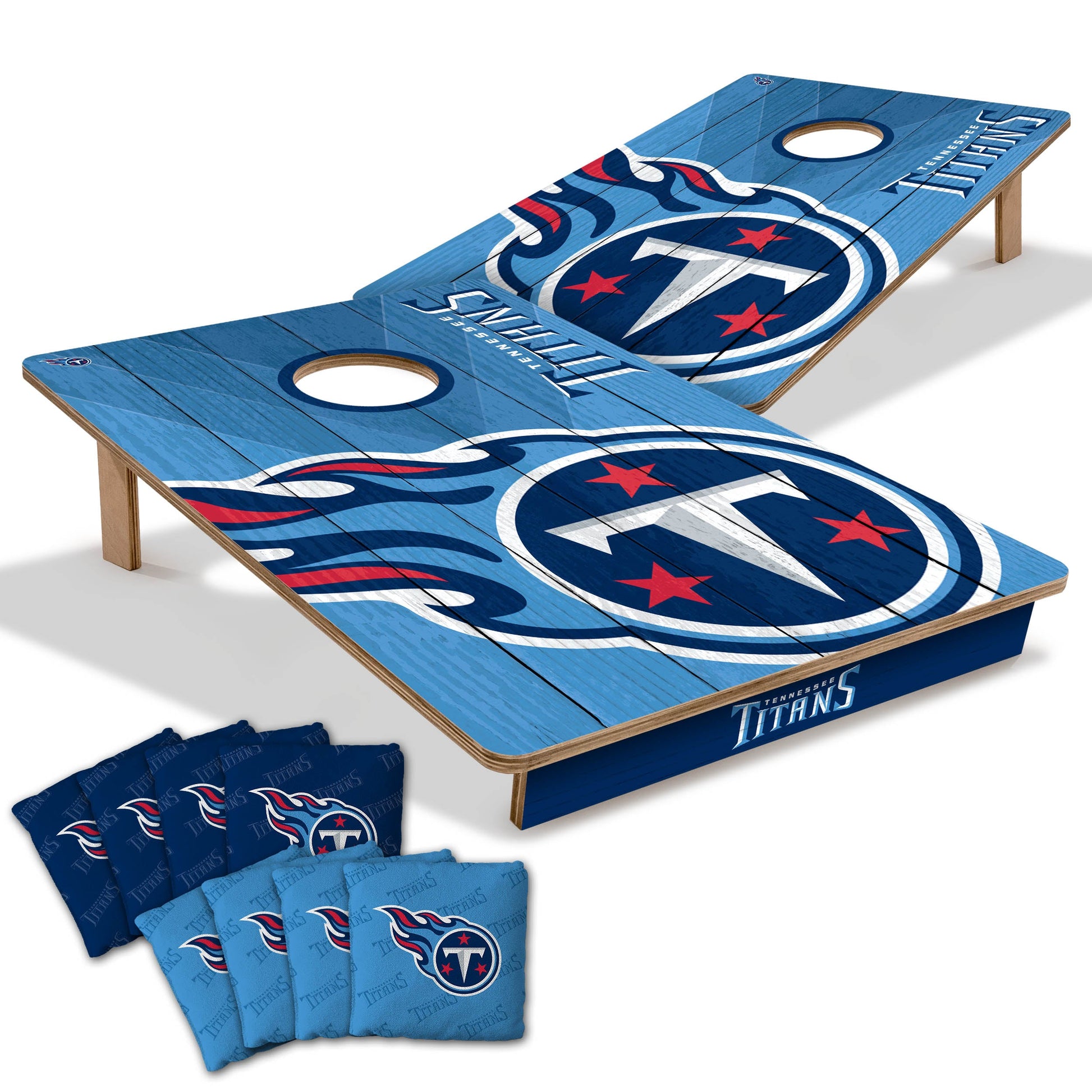 NFL Tennessee Titans 2' X 3' All-Wood Cornhole Set-main