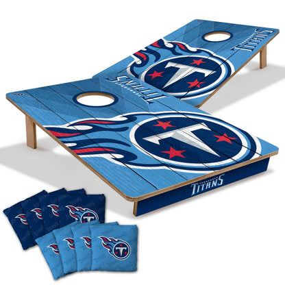 NFL Tennessee Titans 2' X 3' All-Wood Cornhole Set-main