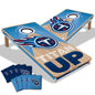NFL Tennessee Titans 2' x 4' Slogan Series Cornhole