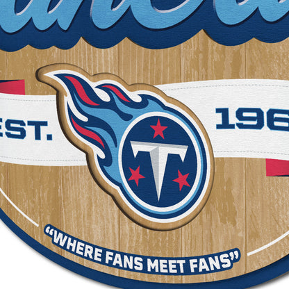 Tennessee Titans Fan Cave Wall Art Alt 3