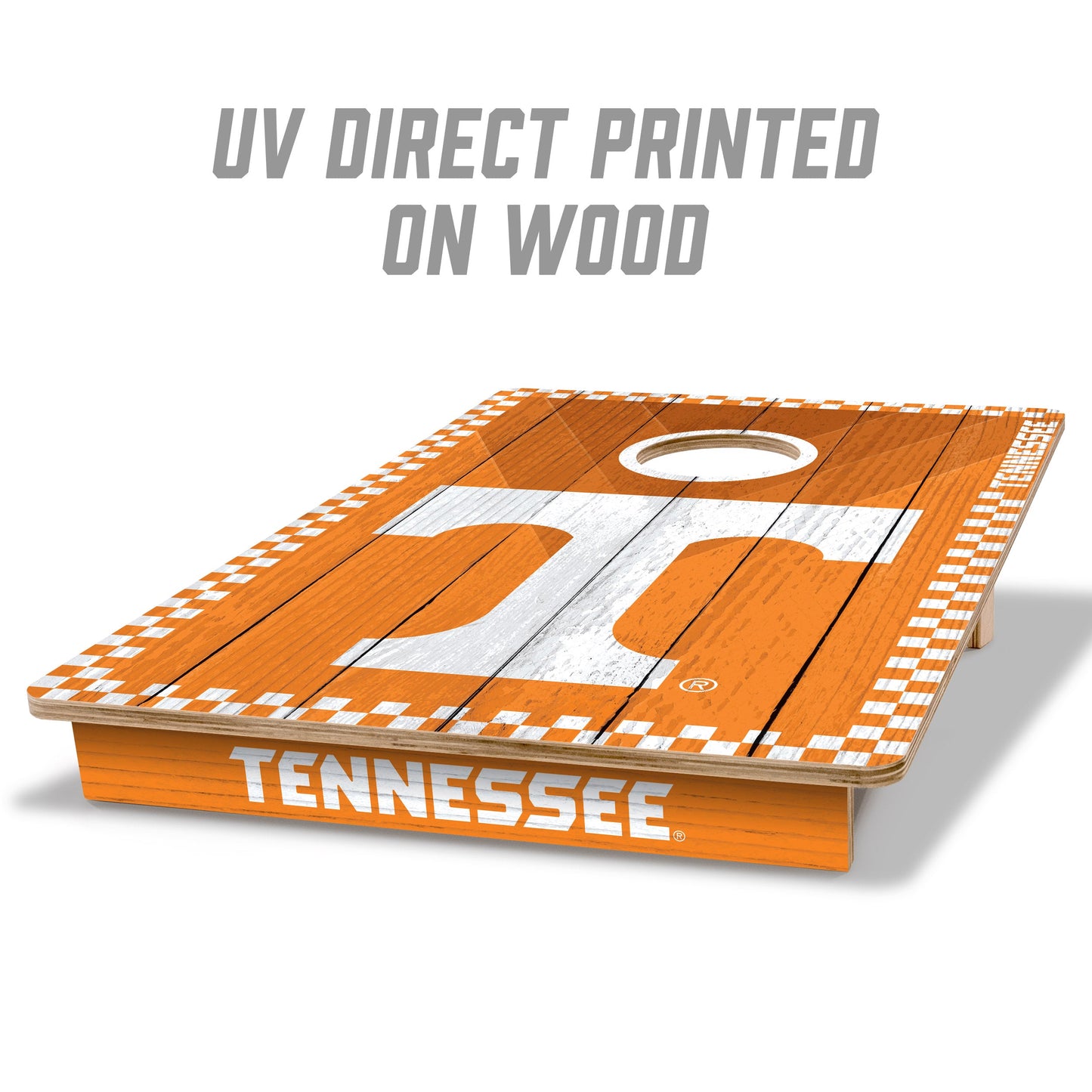 NCAA Tennessee Volunteers 2' X 3' All-Wood Cornhole Set - Alt 1
