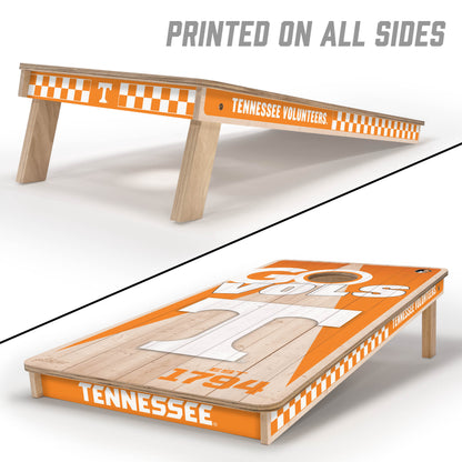 NCAA Tennessee Volunteers 2' x 4' All-Wood Cornhole Set