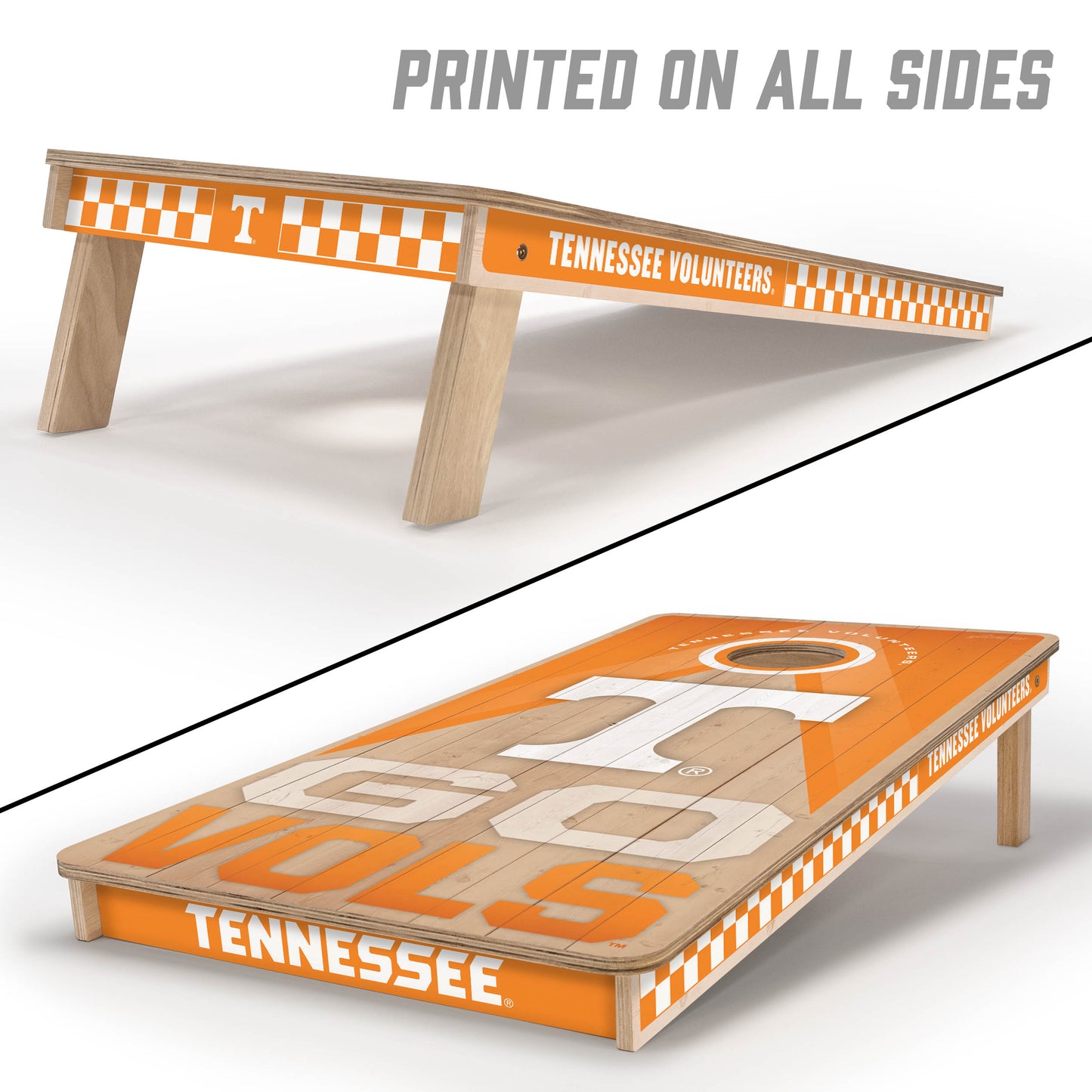 NCAA Tennessee Volunteers 2' x 4' Slogan Series Cornhole