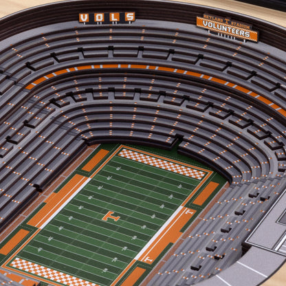 NCAA Tennessee Volunteers 25-Layer StadiumView Wallart