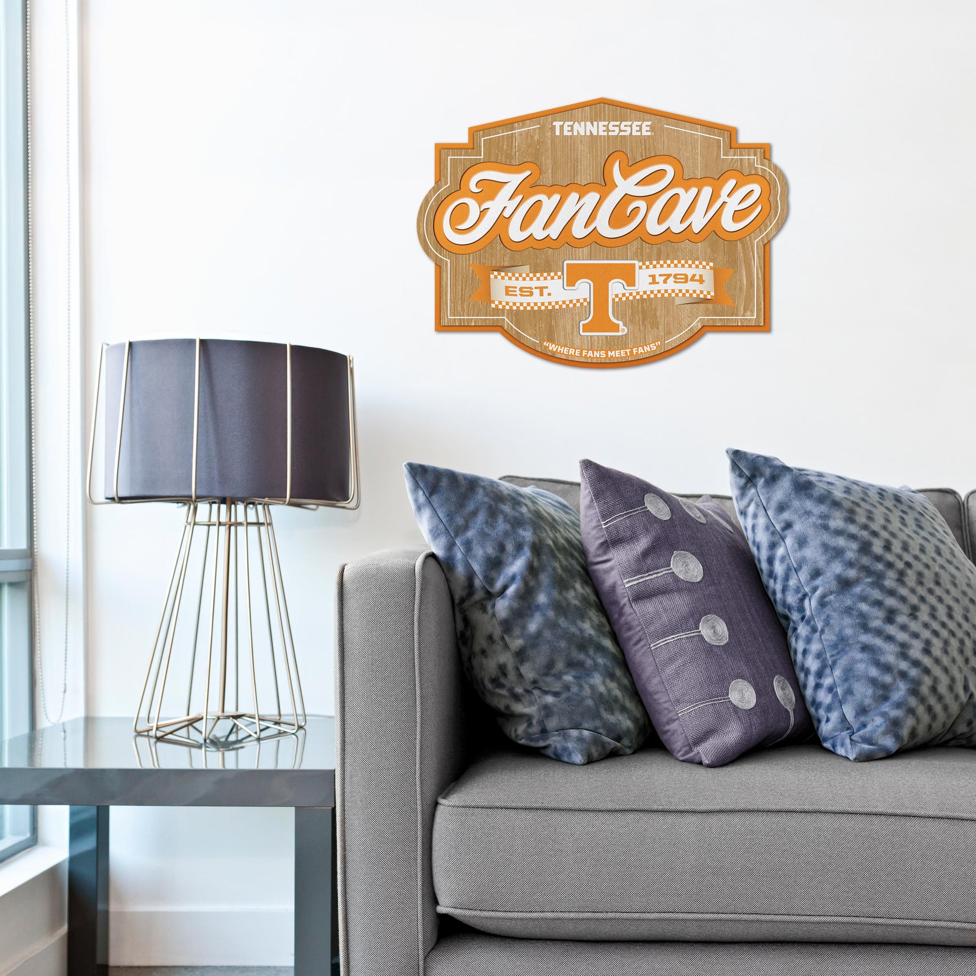 Tennessee Volunteers Fan Cave Sign Alt 1
