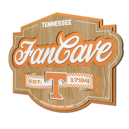 Tennessee Volunteers Fan Cave Sign