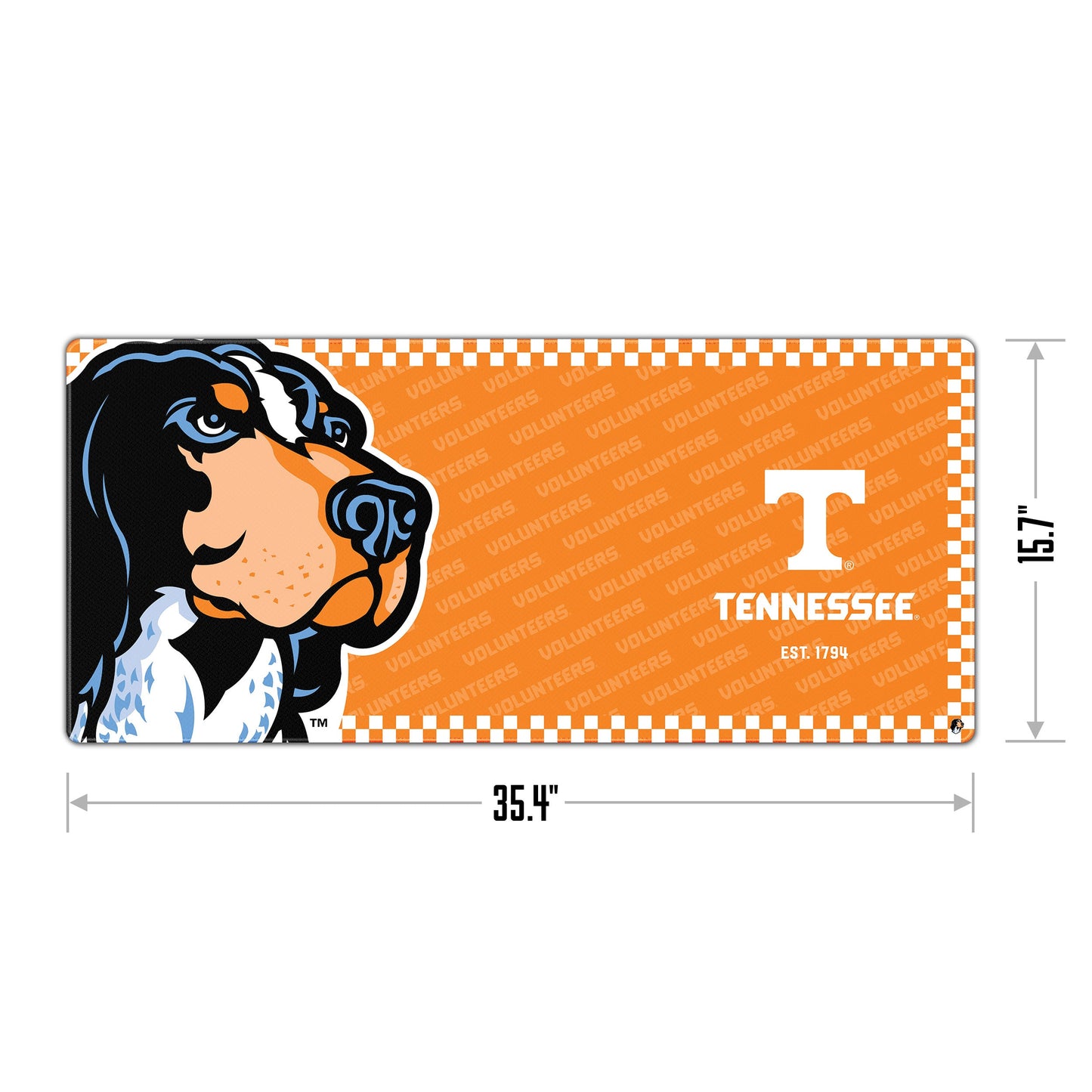 Tennessee Volunteers Logo Series Desk Pad Alt 1