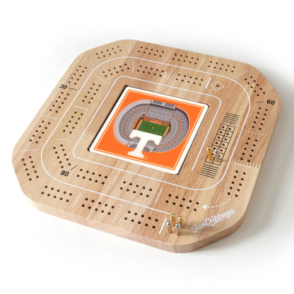 NCAA Tennessee Volunteers StadiumView Cribbage