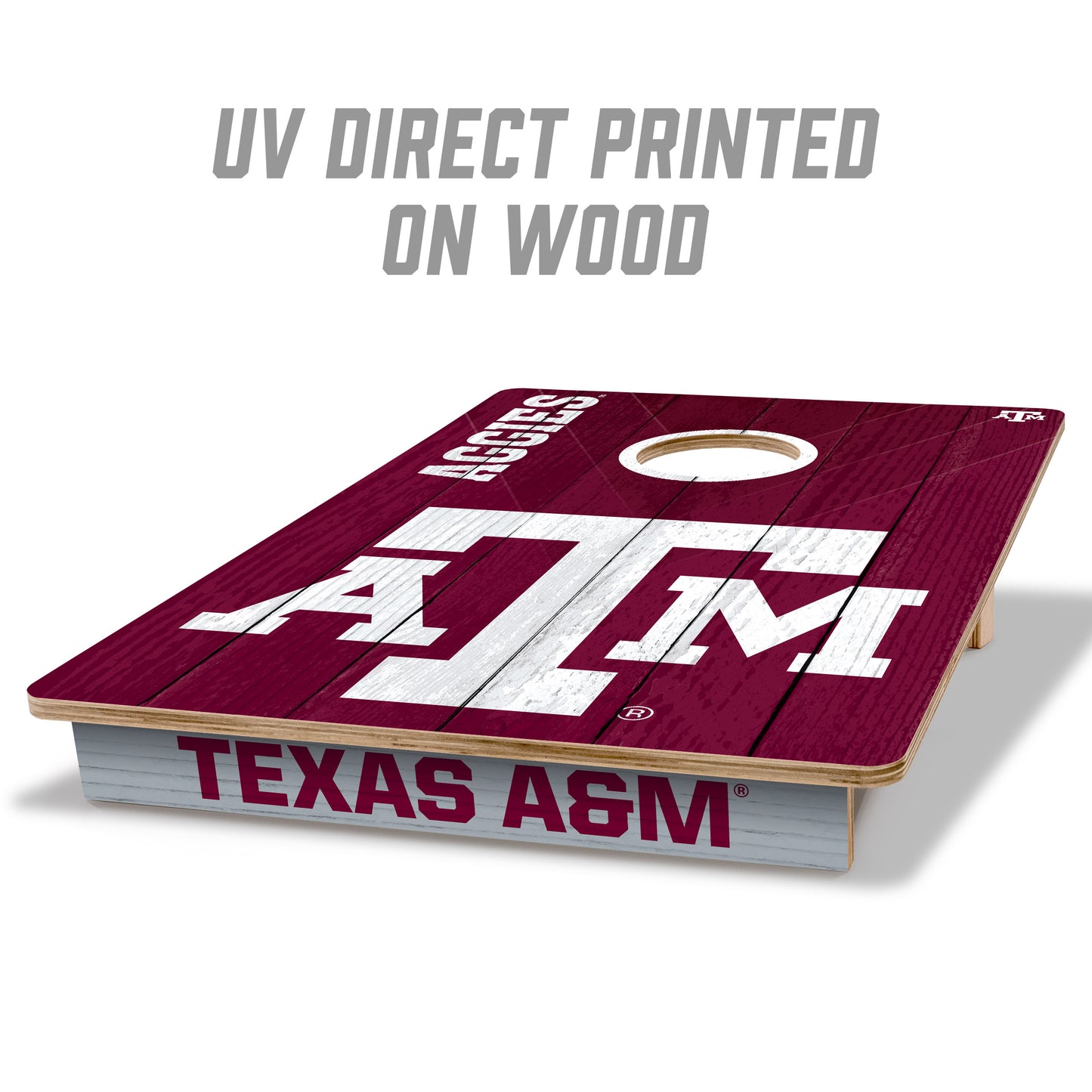 NCAA Texas A&M Aggies 2' X 3' All-Wood Cornhole Set