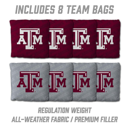 NCAA Texas A&M Aggies 2' x 4' All-Wood Cornhole Set