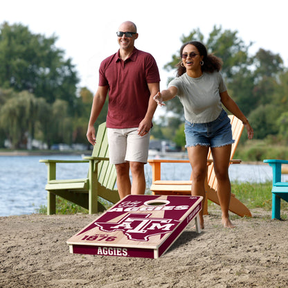 NCAA Texas A&M Aggies 2' x 4' All-Wood Cornhole Set