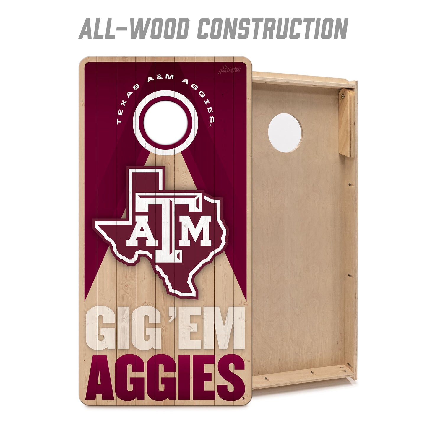 NCAA Texas A&M Aggies 2' x 4' Slogan Series Cornhole
