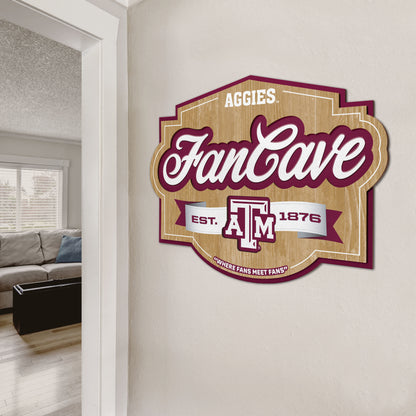 NCAA Texas A&M Aggies Fan Cave Wall Art