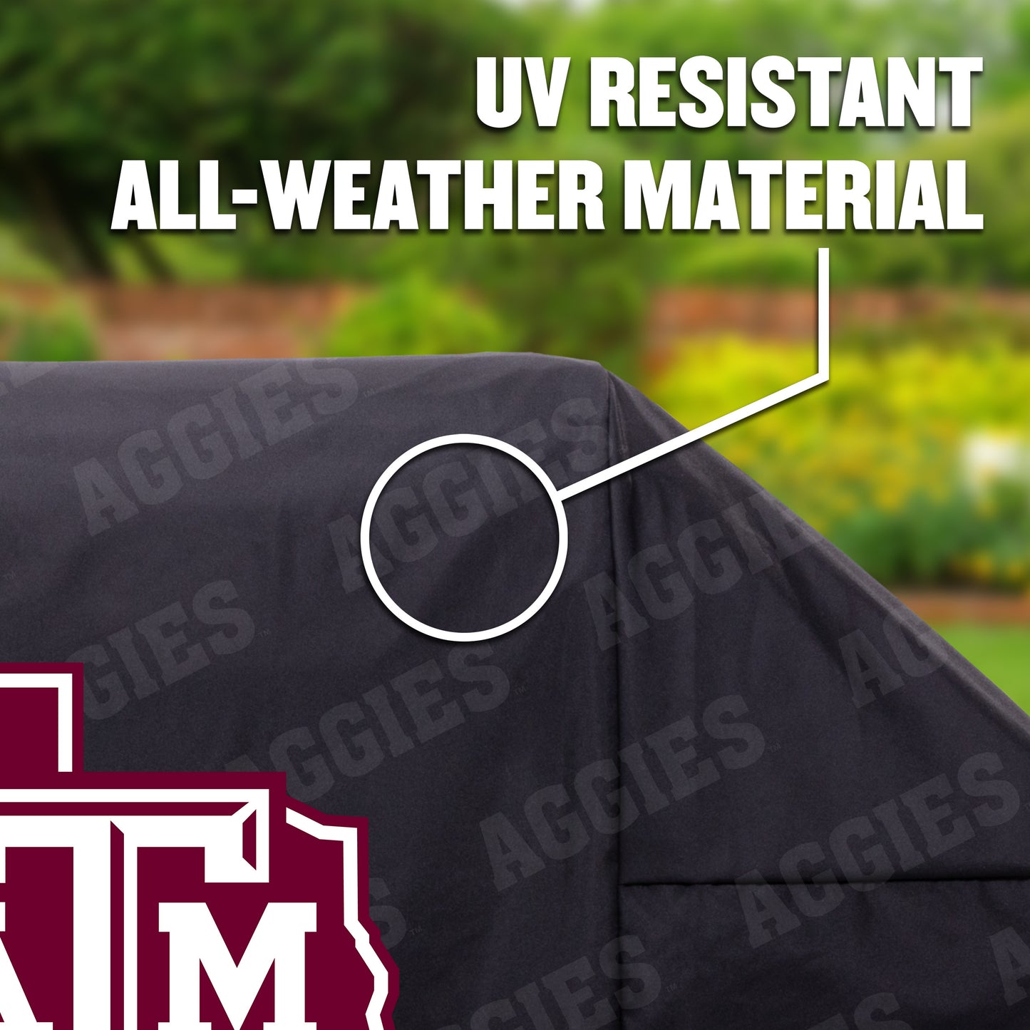 NCAA Texas A&M Aggies Heavy Duty Grill Cover