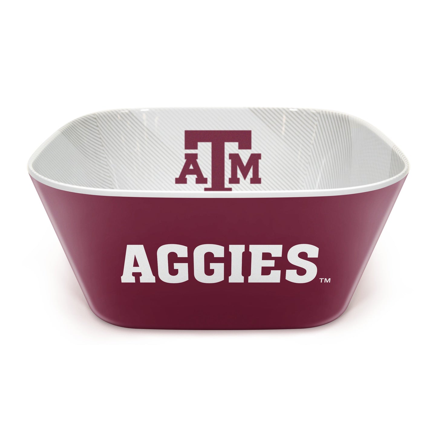 Texas A&M Aggies Large Party Bowl Alt 1