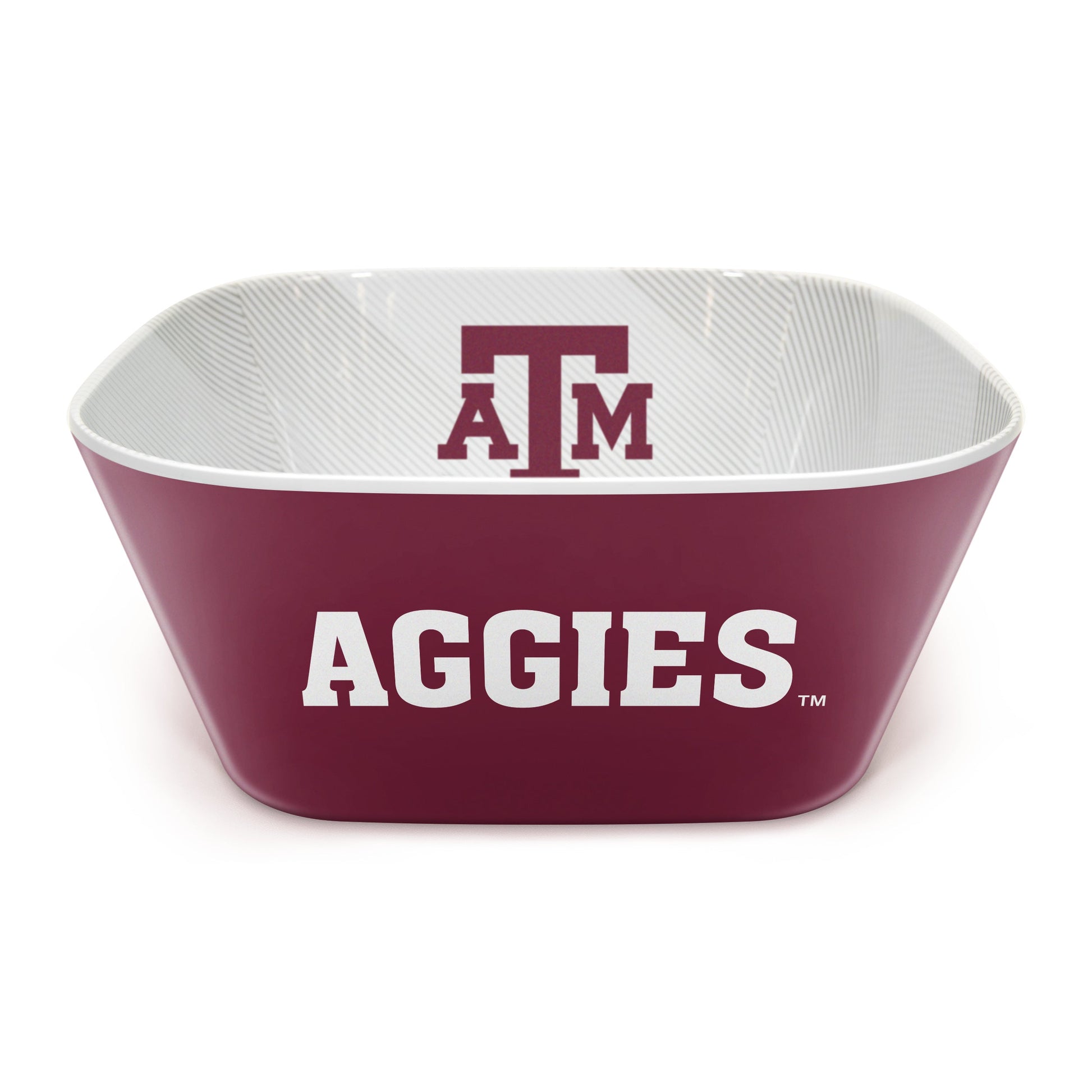 Texas A&M Aggies Large Party Bowl Alt 1
