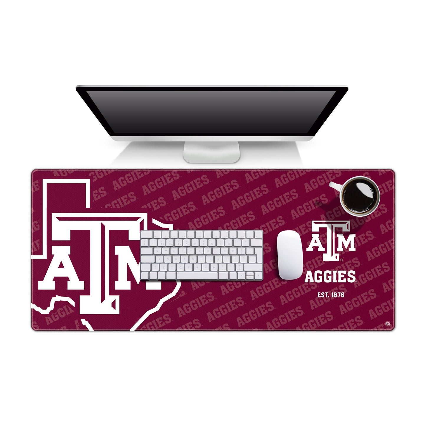 NCAA Texas A&M Aggies Logo Series Desk Pad
