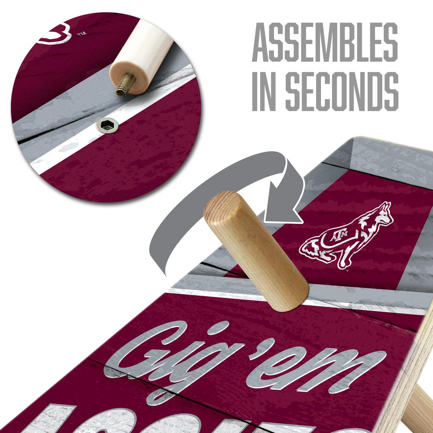 NCAA Texas A&M Aggies Ringbag Outdoor Game