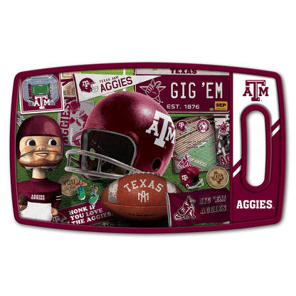 NCAA Texas A&M Aggies Retro Series Cutting Board