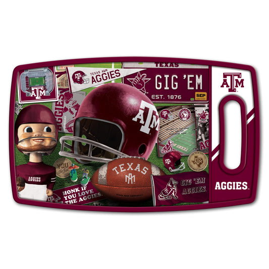NCAA Texas A&M Aggies Retro Series Cutting Board