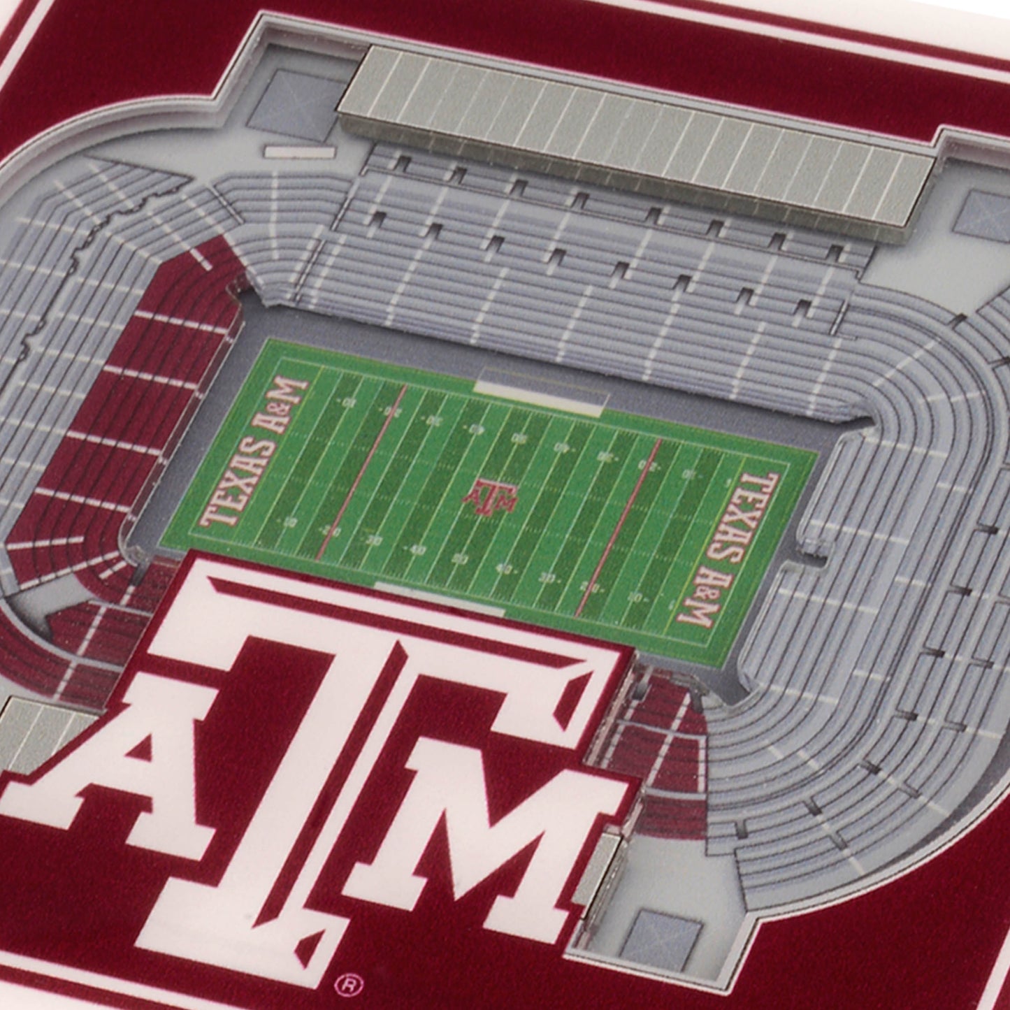 NCAA Texas A&M Aggies StadiumView Cribbage