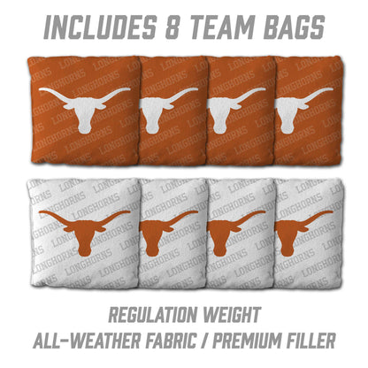 NCAA Texas Longhorns 2' X 3' All-Wood Cornhole Set - Alt 3