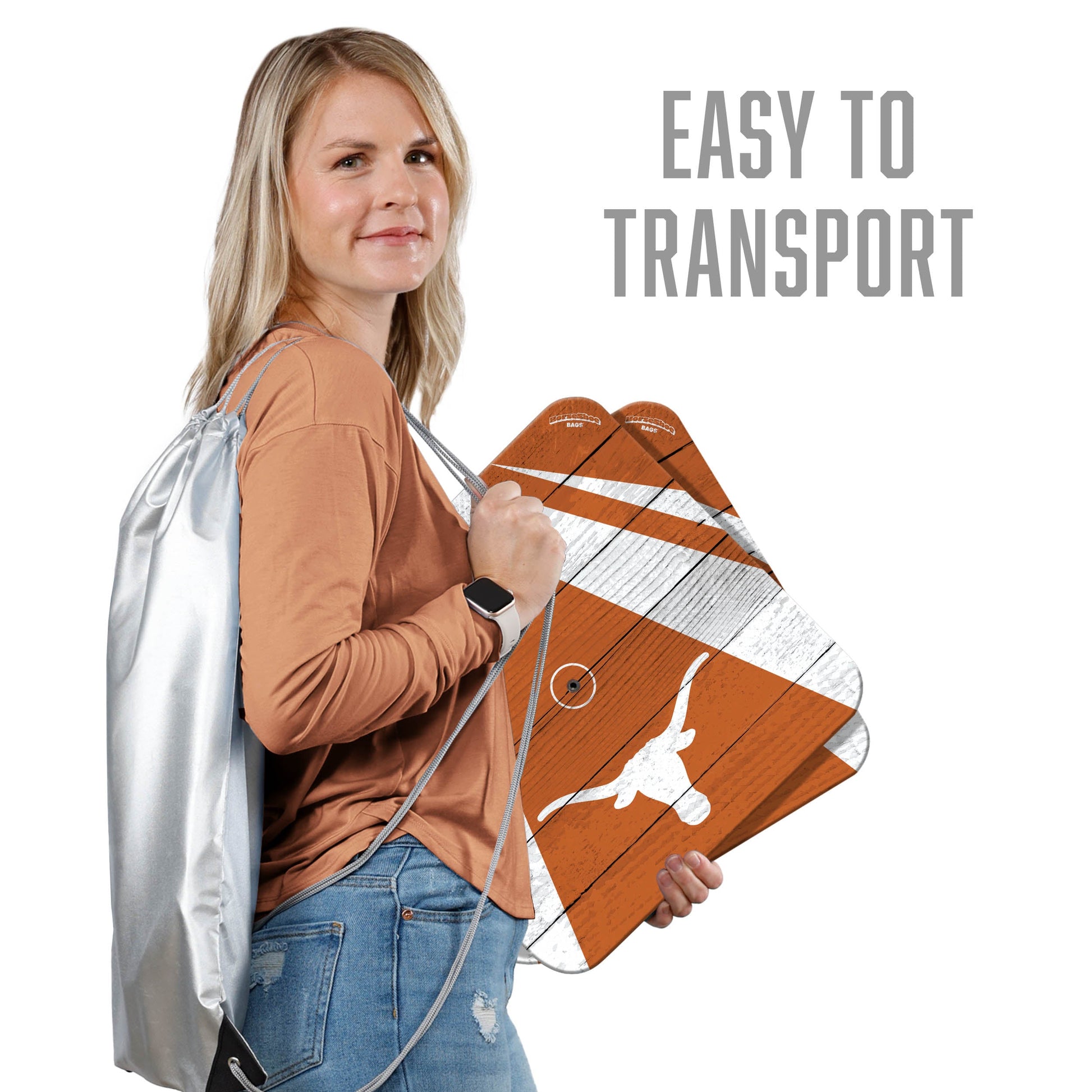 NCAA Texas Longhorns Horseshoe Bag Game