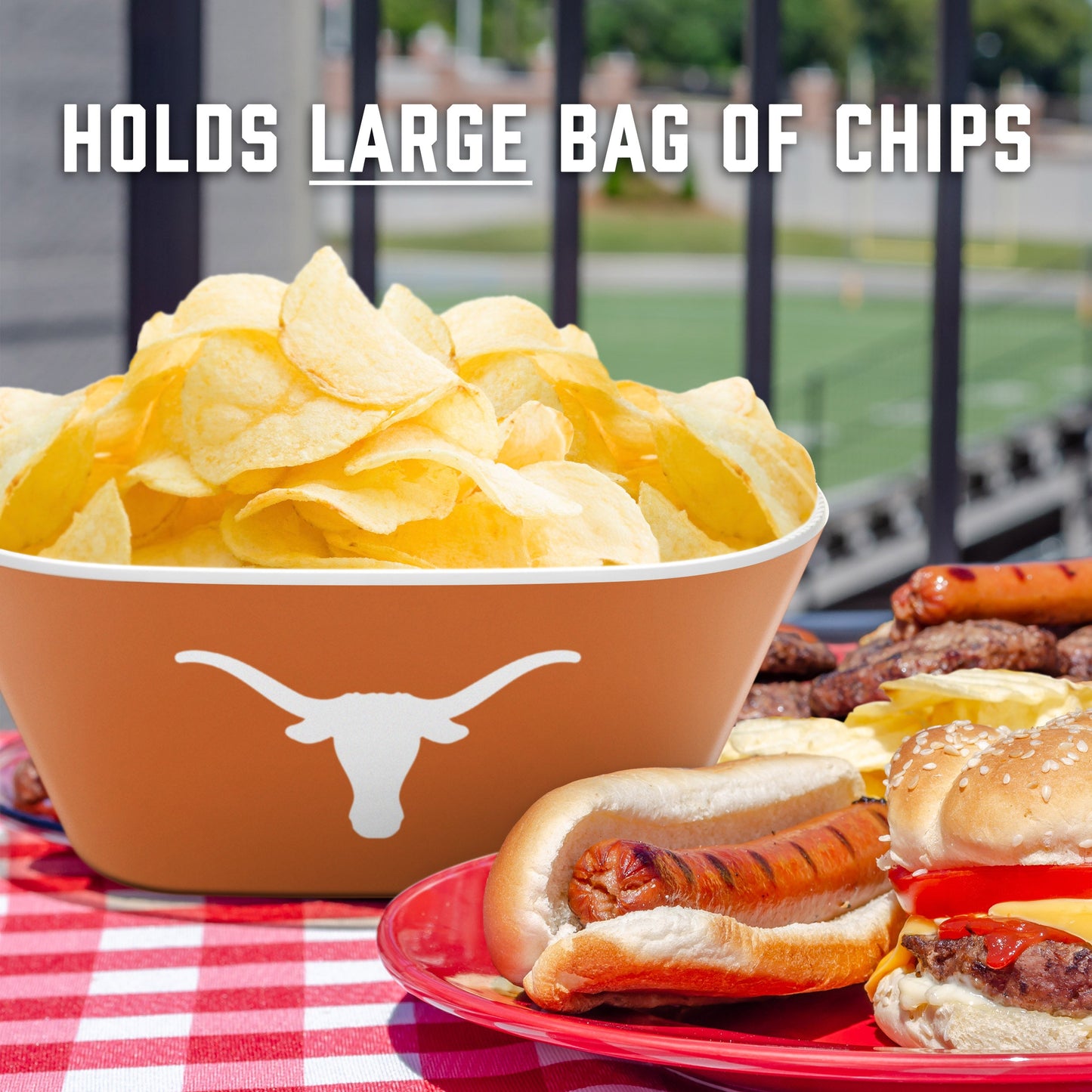 Texas Longhorns Large Party Bowl Alt 4