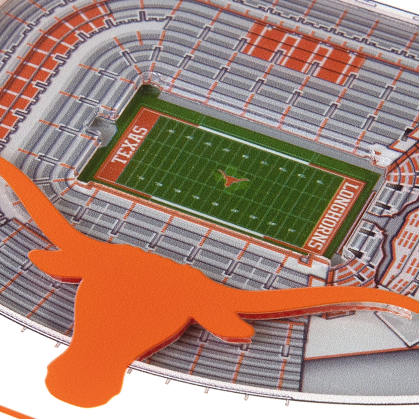 NCAA Texas Longhorns StadiumView Cribbage
