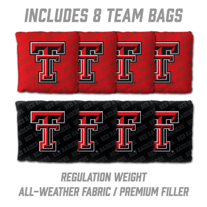 NCAA Texas Tech Red Raiders 2' X 3' All-Wood Cornhole Set - Alt 3