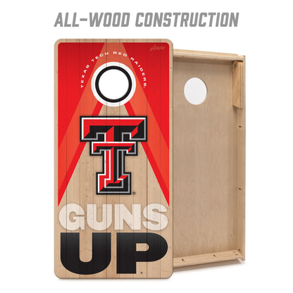 NCAA Texas Tech Red Raiders 2' x 4' Slogan Series Cornhole
