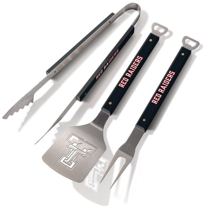 NCAA Texas Tech Red Raiders Spirit Series 3-Piece BBQ Set